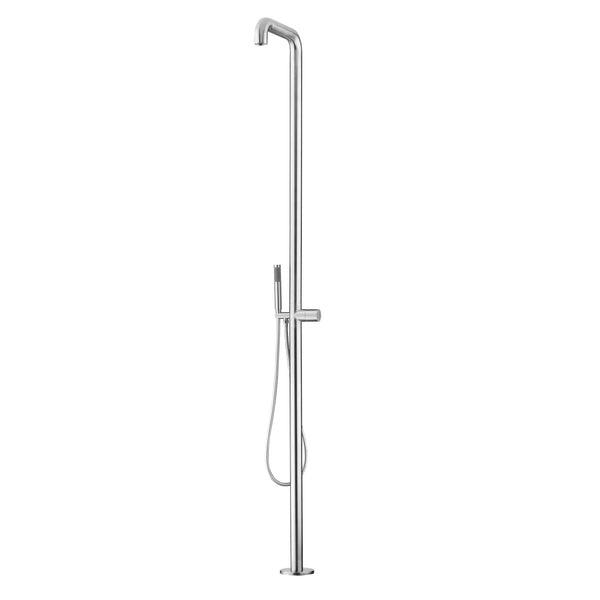 Watrline - JEE-O Flow Shower 02 304 Stainless Steel Freestanding Hand Shower Single Spray