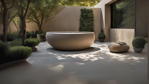 Timeless Elegance & Sustainability: Outdoor Baths Made from Eco-friendly Materials