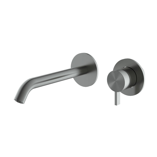 ArchieFlag AF025 316 Stainless Steel Wall Mount Faucet with 8 Inch Spout - Trim Only