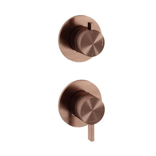 ArchieFlag AF029 316 Stainless Steel Shower Valve with Two-Way Diverter - Trim Only