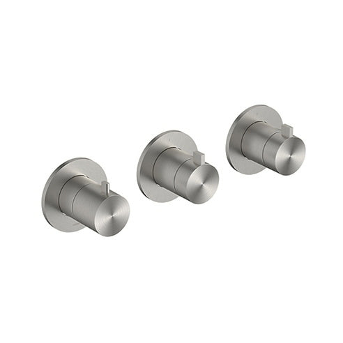ArchieFlag AF7067 316 Stainless Steel Thermostatic Mixer with Two Stop Valves - Trim Only