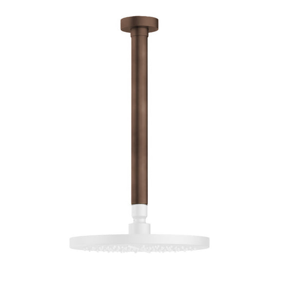 Watrline - HOTBATH Cobber CB453 Ceiling Shower Arm - 12 Inches Ceiling Mount Solid Brass