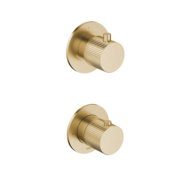 Watrline - HOTBATH Guy GY7009 Thermostatic Mixer with Two-Way Diverter - Trim Only