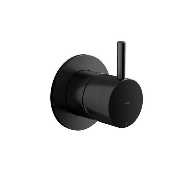 Watrline - HOTBATH Cobber CB111 Wall Mount Two-Way Diverter - Trim Only Solid Brass Wall Mount