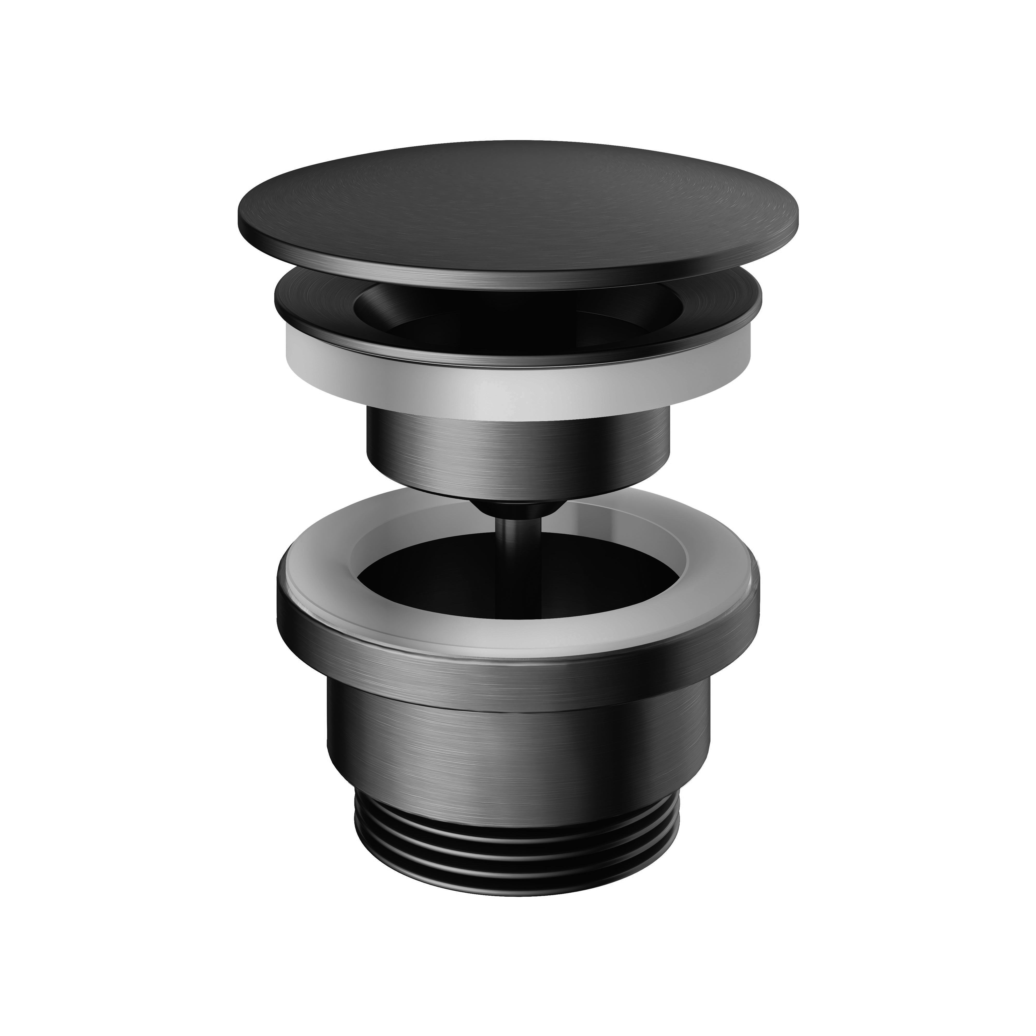 Cobber P708 Free-Flow Drain - PVD Matte Black – Watrline