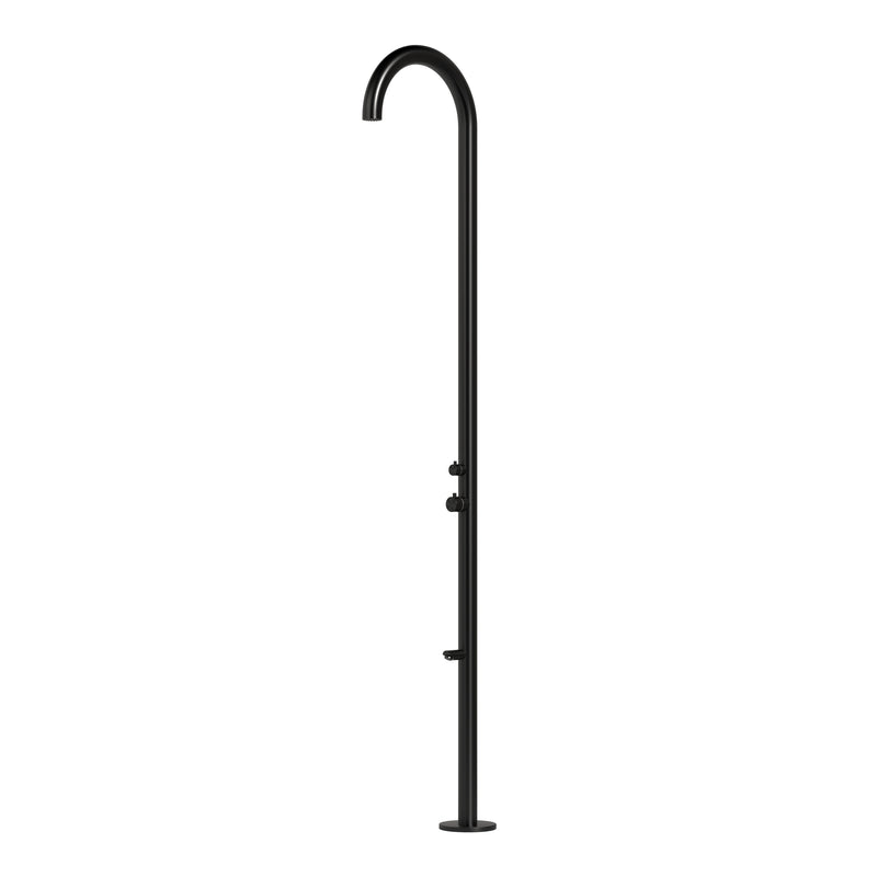 Watrline - STELLAR Apollo Outdoor Shower 316 Stainless Steel Foot Wash Freestanding Single Spray