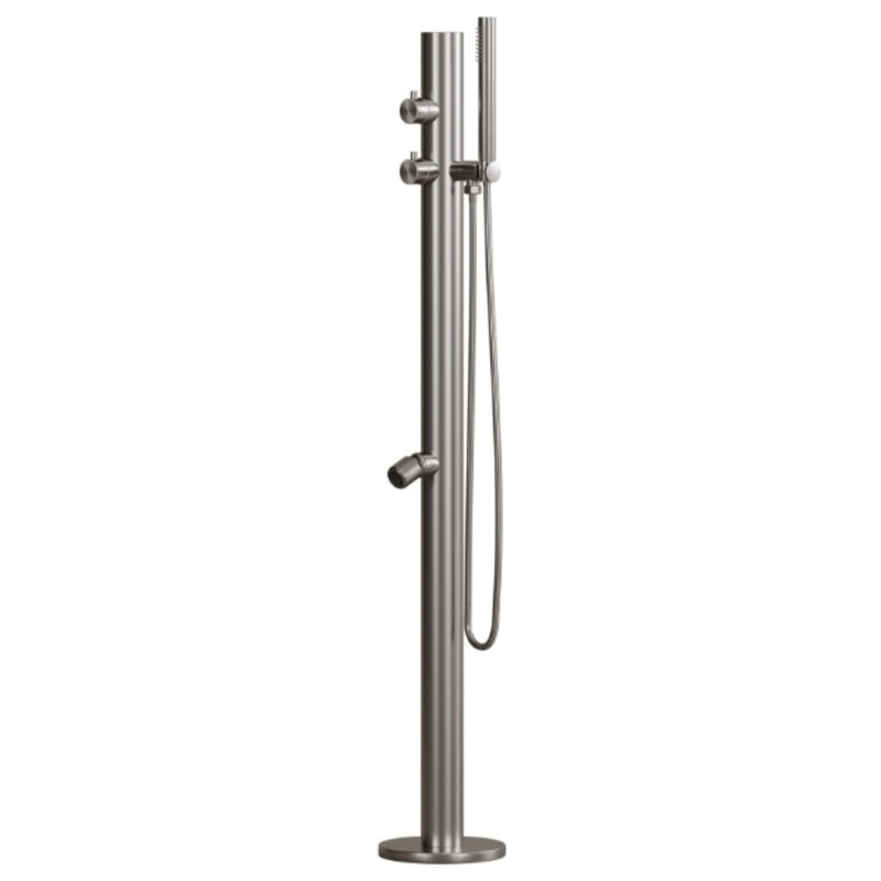 Elio 316 Stainless Steel Outdoor Rinse Station - Brushed – Watrline