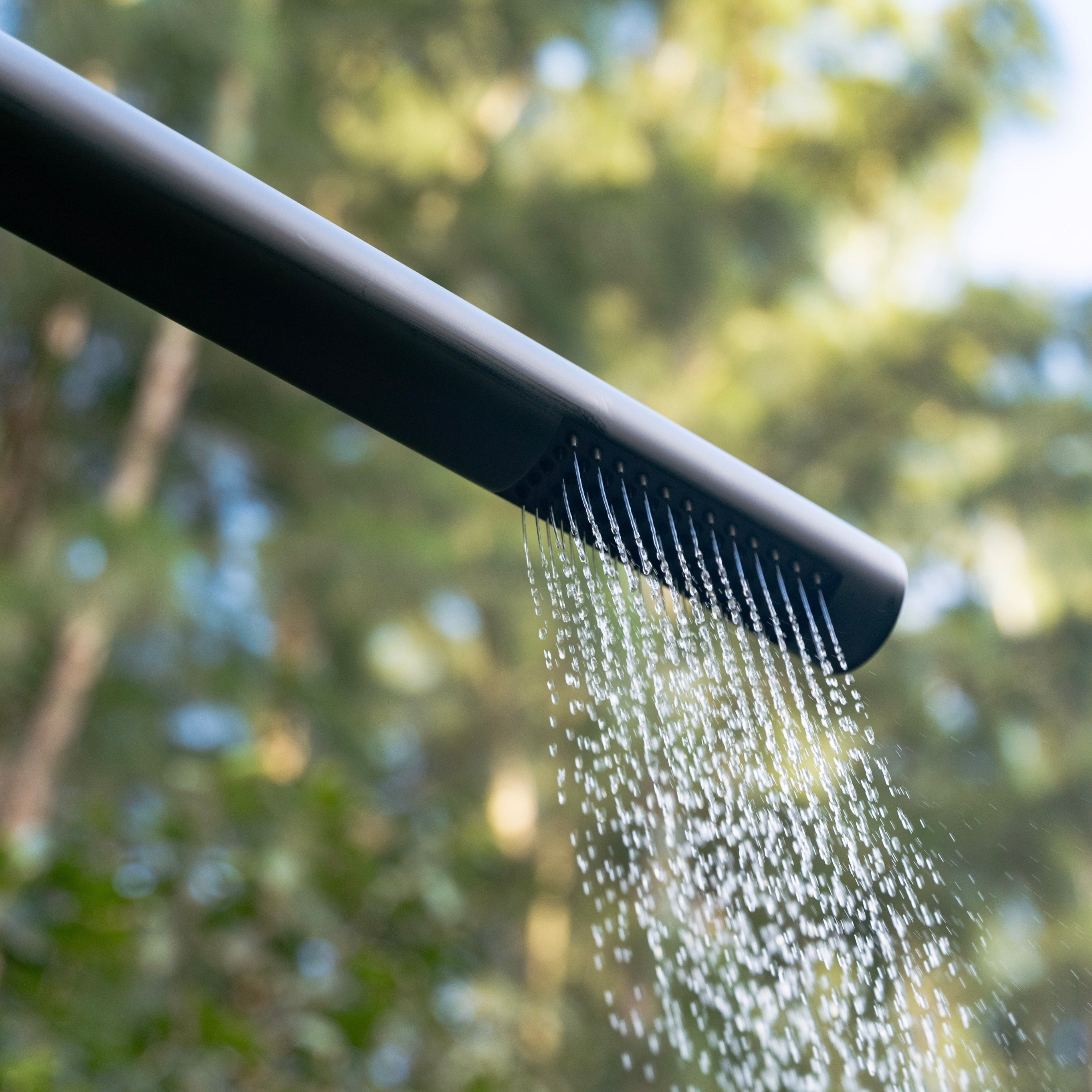 Nova 316 Stainless Steel Outdoor Shower with Hand Shower and Push
