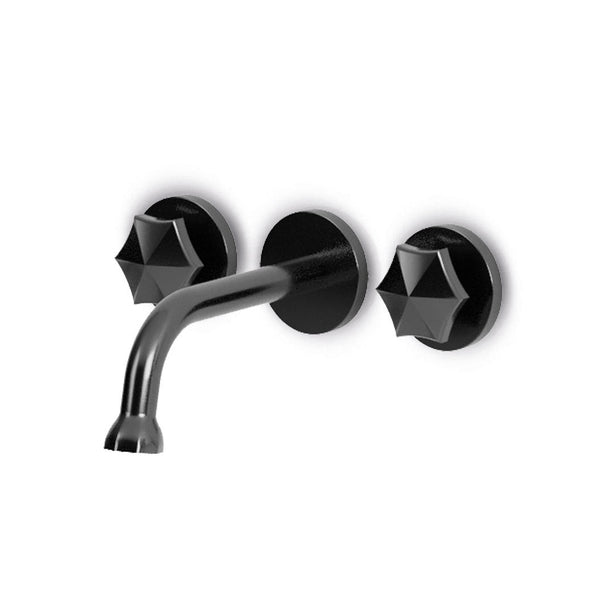 Watrline - JEE-O Bloom Wall Basin Mixer 304 Stainless Steel Wall Mount
