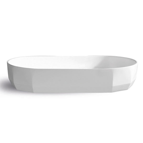 Watrline - JEE-O Bloom Basin Oval DADOquartz Deck Mount