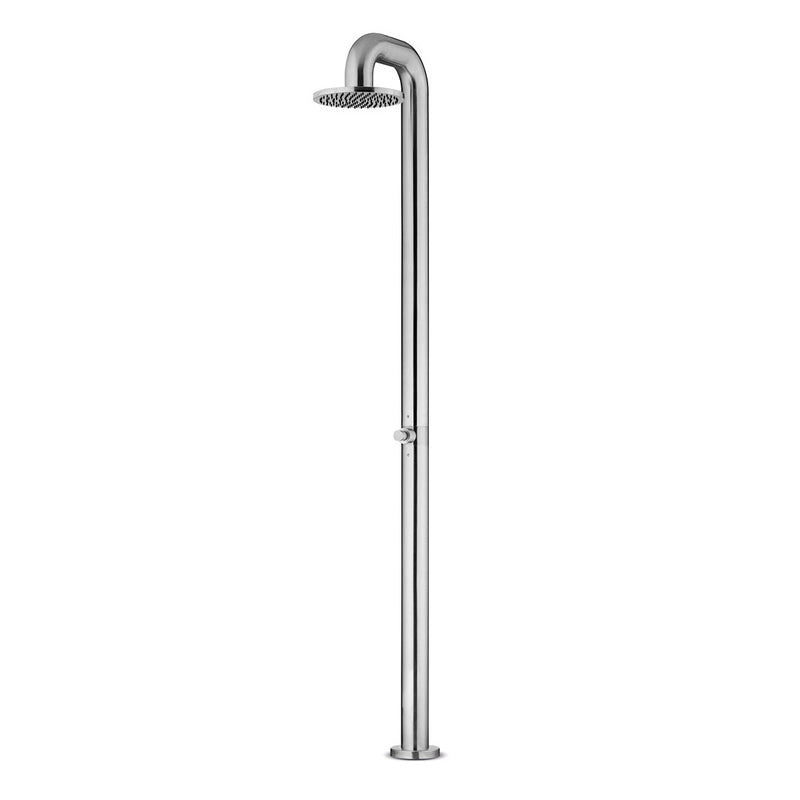 Watrline - JEE-O Fatline Shower Push 316 Stainless Steel ADA Compliant Freestanding Rain Shower