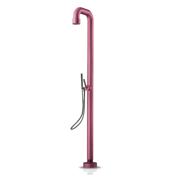 Watrline - JEE-O Soho Shower 02 304 Stainless Steel ADA Compliant exclude_from_inventory_import_feed Freestanding Hand Shower Single Spray