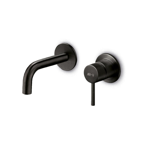 Watrline - JEE-O Slimline Wall Basin Mixer 90° 304 Stainless Steel Wall Mount