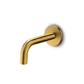 Watrline - JEE-O Slimline Spout 90° - 7 Inches 304 Stainless Steel Wall Mount