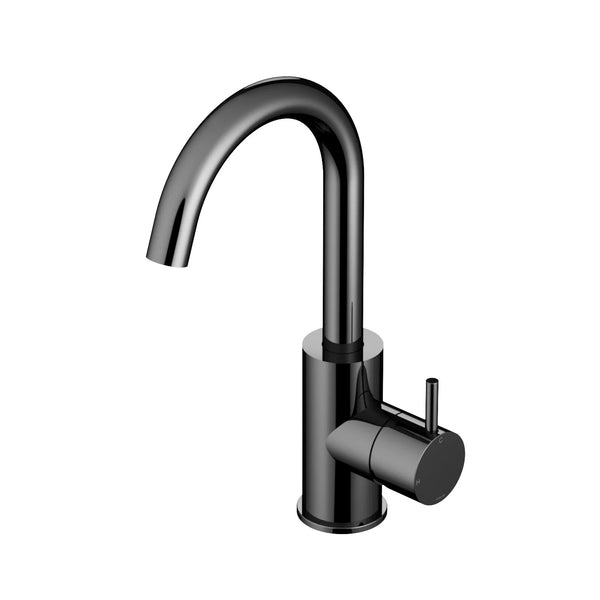 Watrline - HOTBATH Cobber CB004 Single-Hole Faucet with Swivel Spout Deck Mount Solid Brass