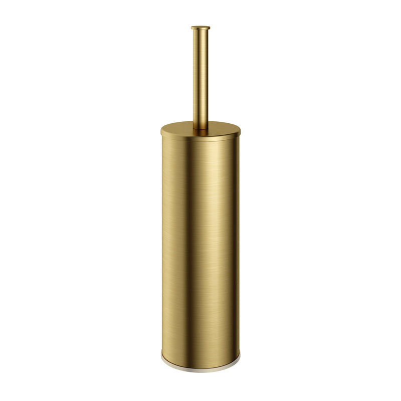 Watrline - HOTBATH Cobber CBA12 Freestanding Toilet Brush Holder Freestanding Solid Brass